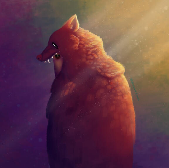 Example 2 of character portrait color