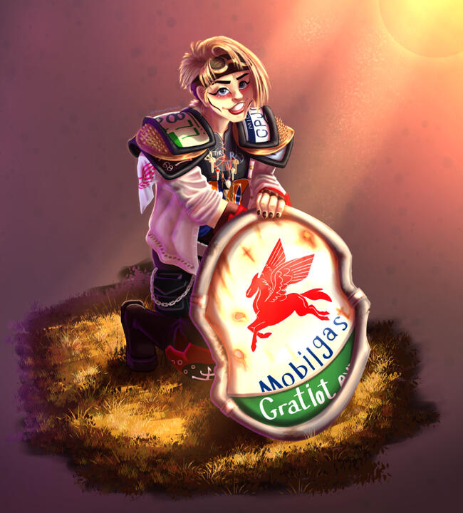 Example 1 character portrait w/ bg