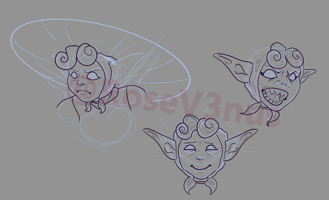 example 1 character sketch